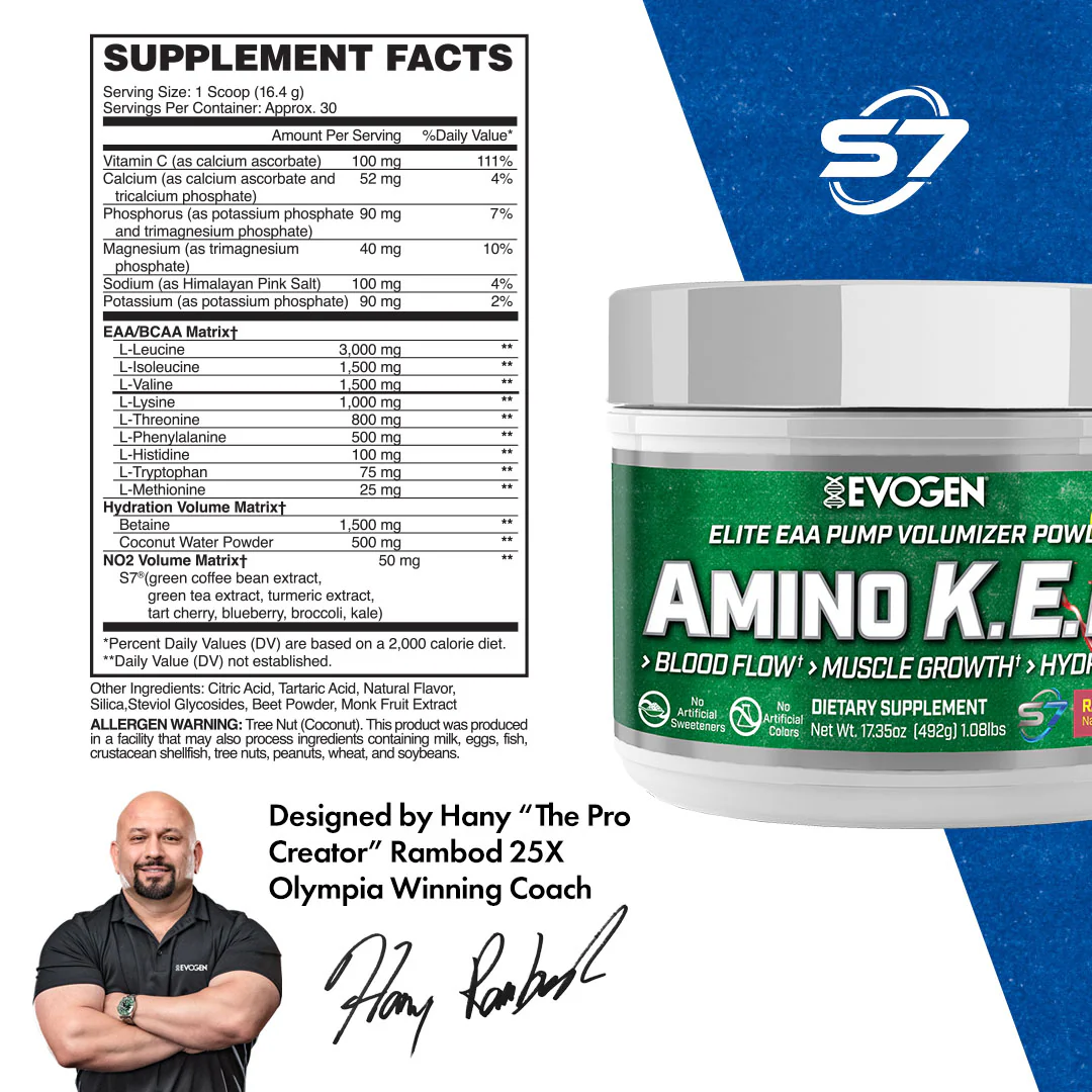 Amino K.E.M. EAA - Naturally Sweetened - Image 3
