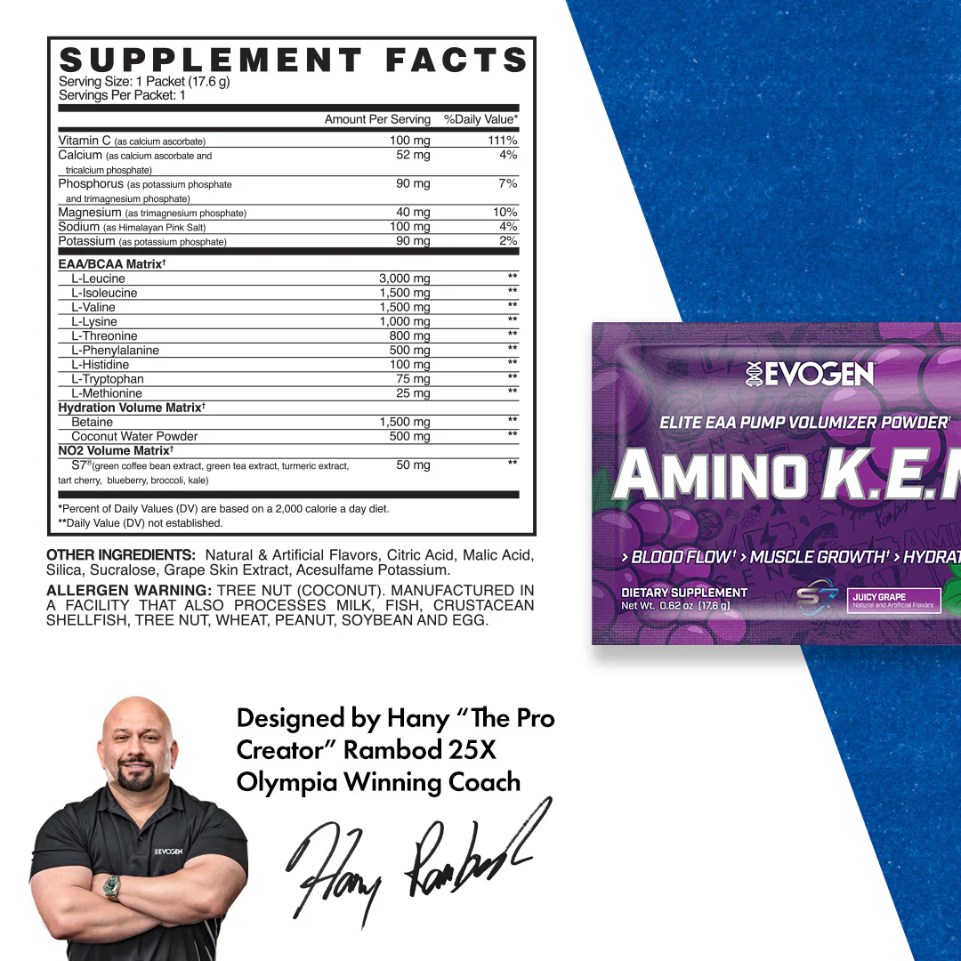 Amino K.E.M. EAA Travel Packets - Image 4