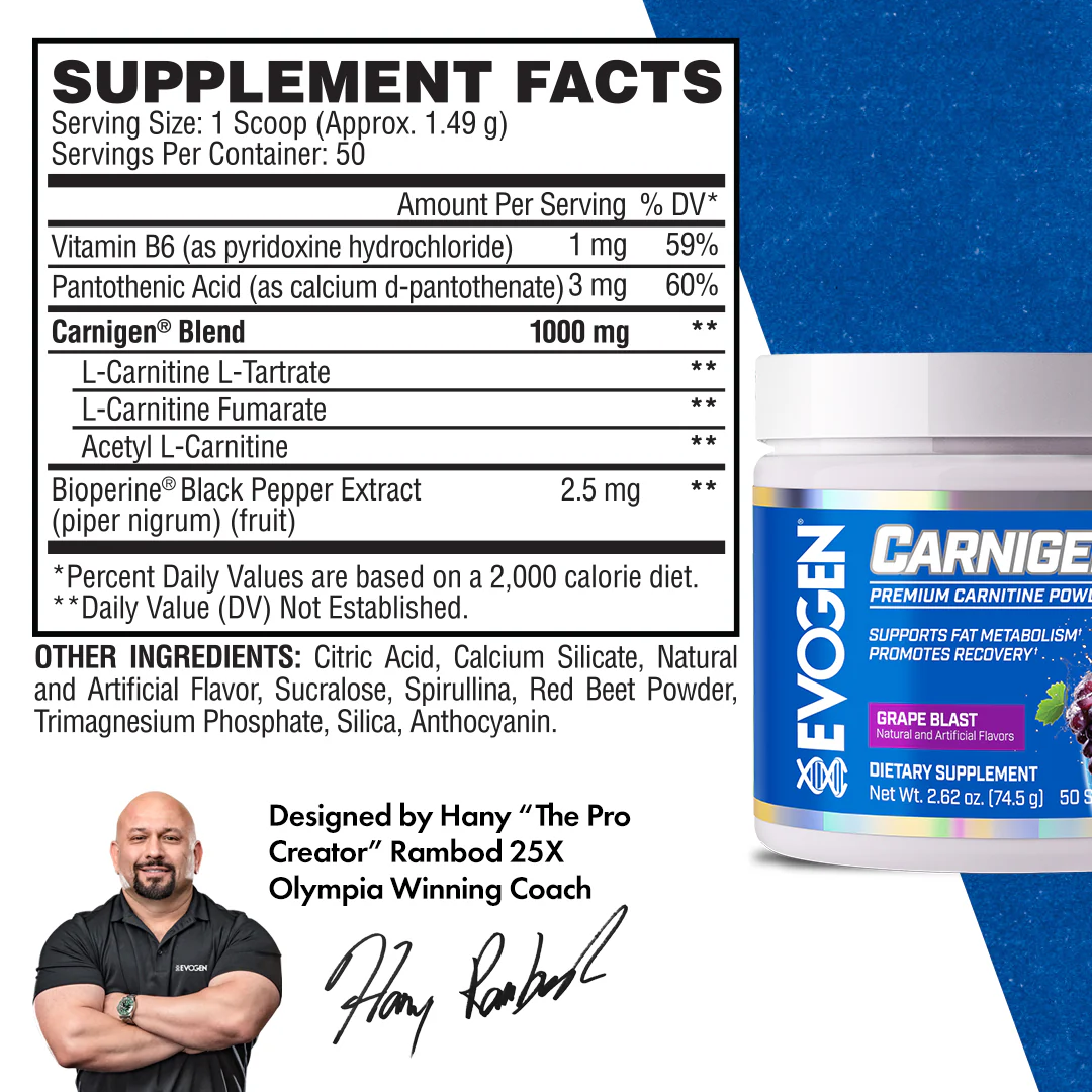 Carnigen Carnitine Powder - Image 3