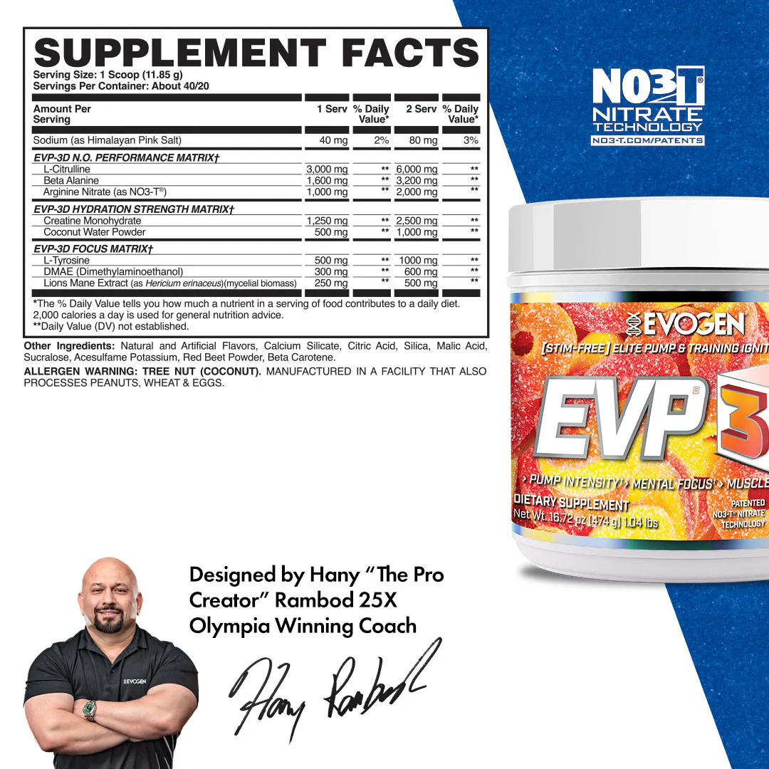 EVP-3D Non-Stim Pre-Workout - Image 12