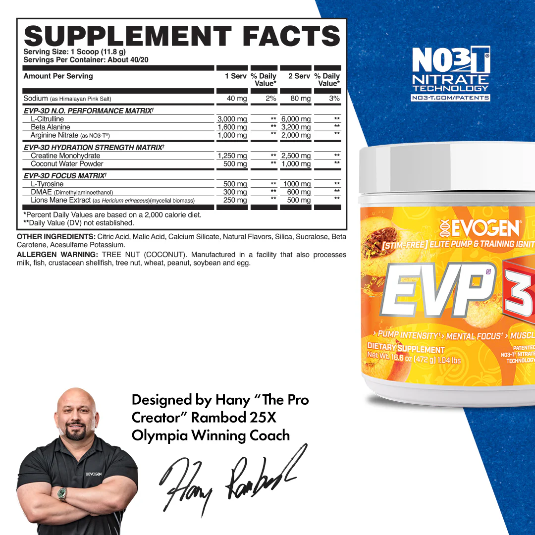 EVP-3D Non-Stim Pre-Workout - Image 18