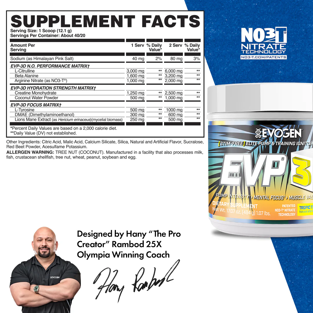 EVP-3D Non-Stim Pre-Workout - Image 21