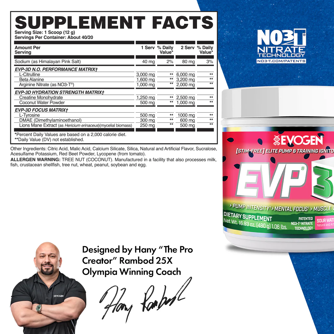EVP-3D Non-Stim Pre-Workout - Image 27