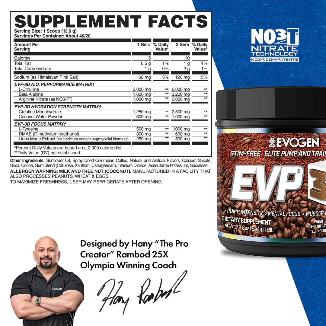EVP-3D Non-Stim Pre-Workout - Image 39