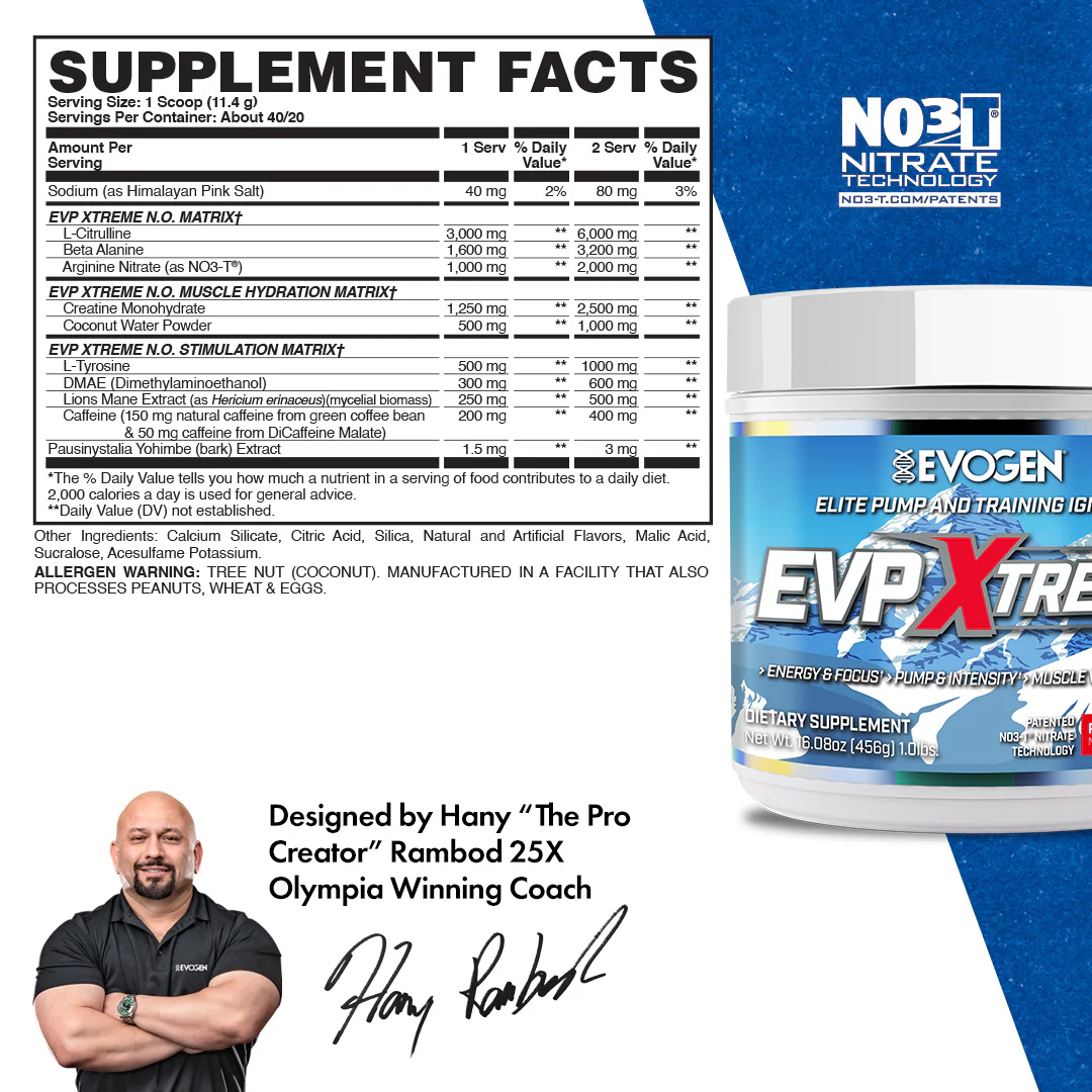 EVP Xtreme N.O. High-Stim Pre-Workout - Image 12