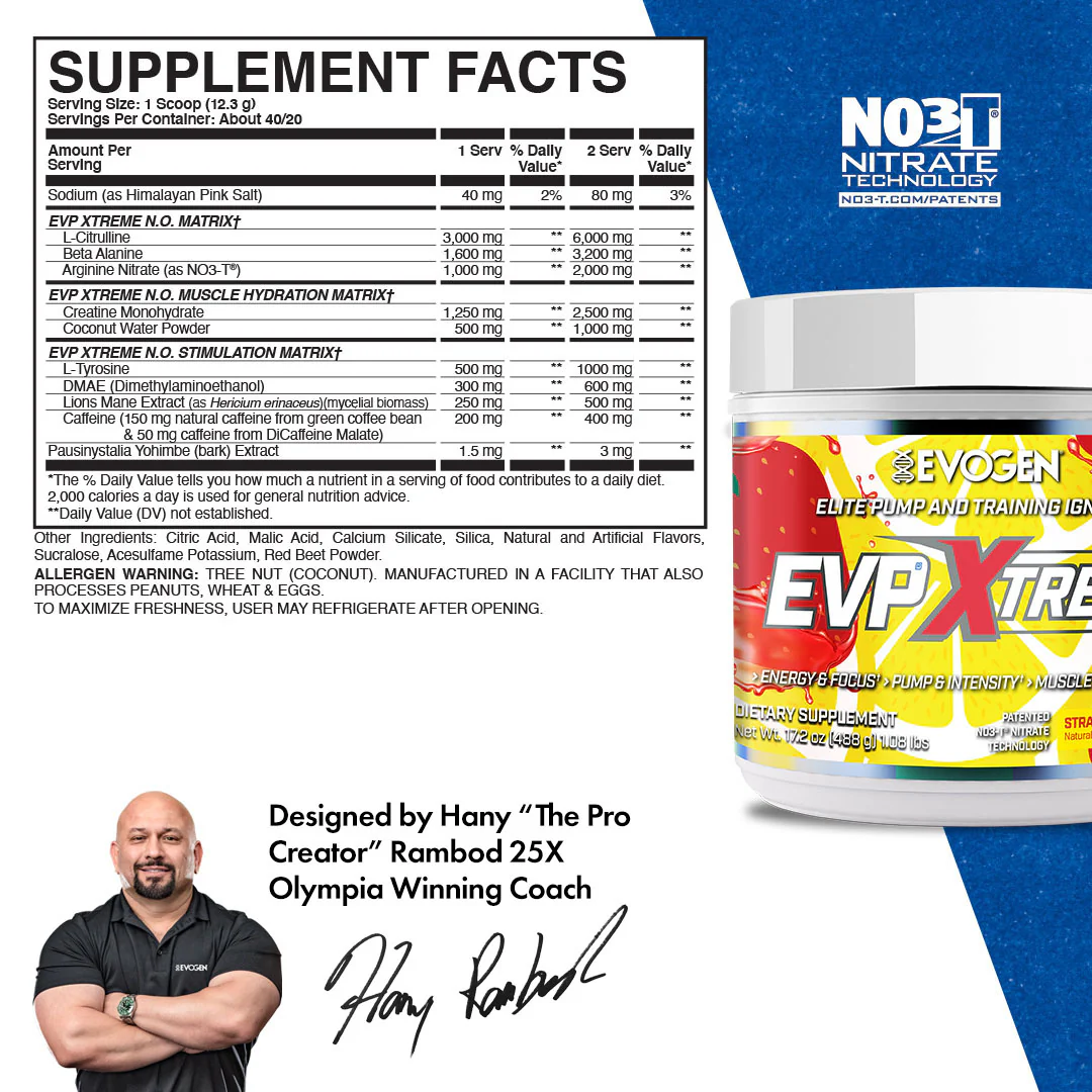 EVP Xtreme N.O. High-Stim Pre-Workout - Image 21
