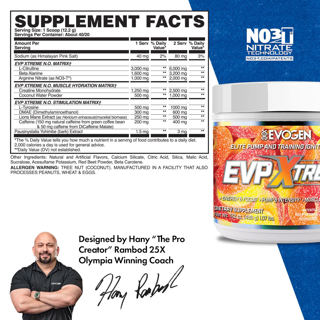 EVP Xtreme N.O. High-Stim Pre-Workout - Image 33