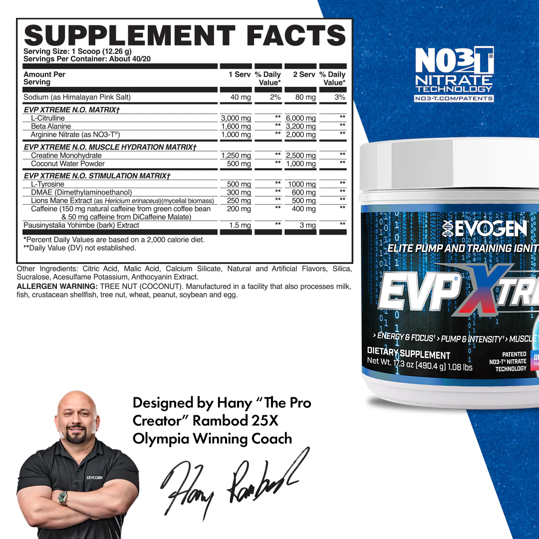 EVP Xtreme N.O. High-Stim Pre-Workout - Image 36