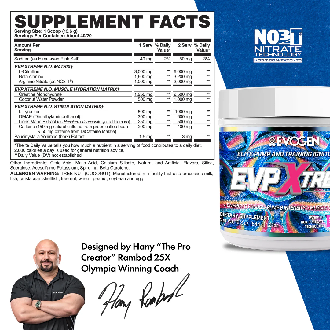 EVP Xtreme N.O. High-Stim Pre-Workout - Image 39