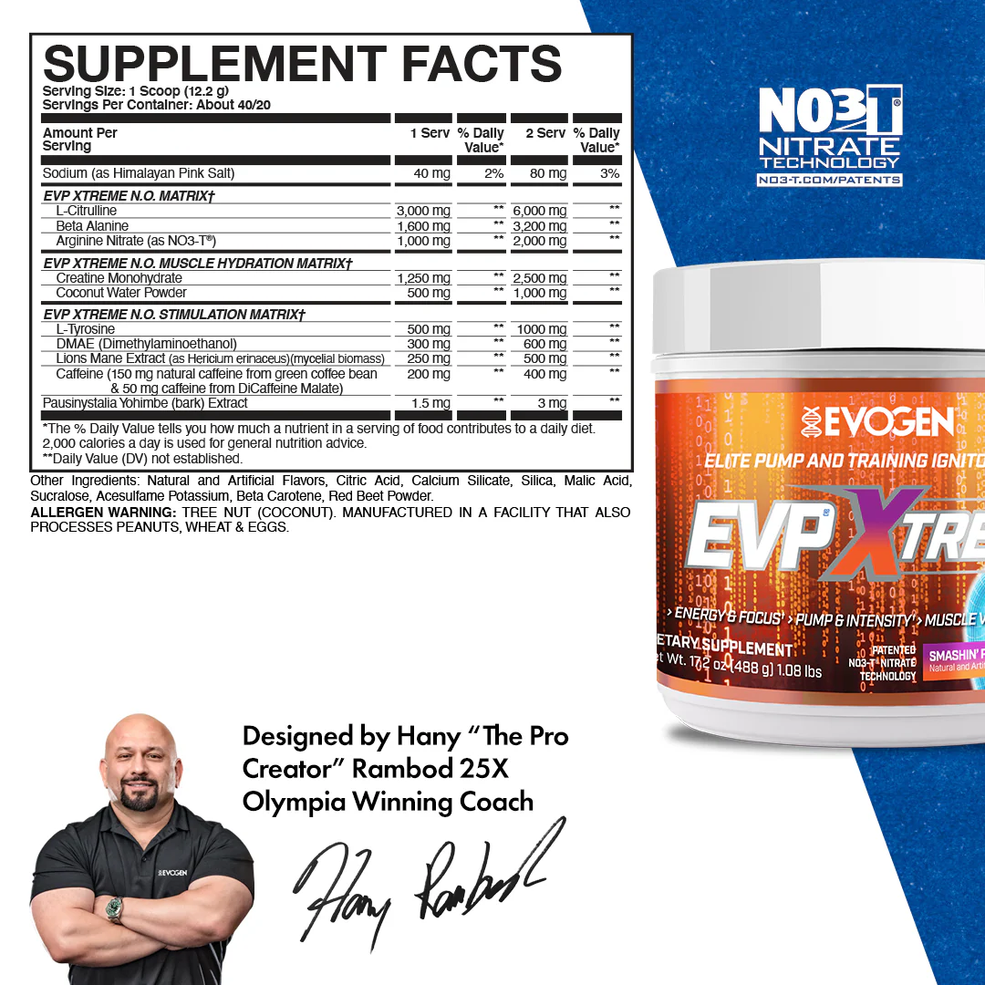 EVP Xtreme N.O. High-Stim Pre-Workout - Image 45
