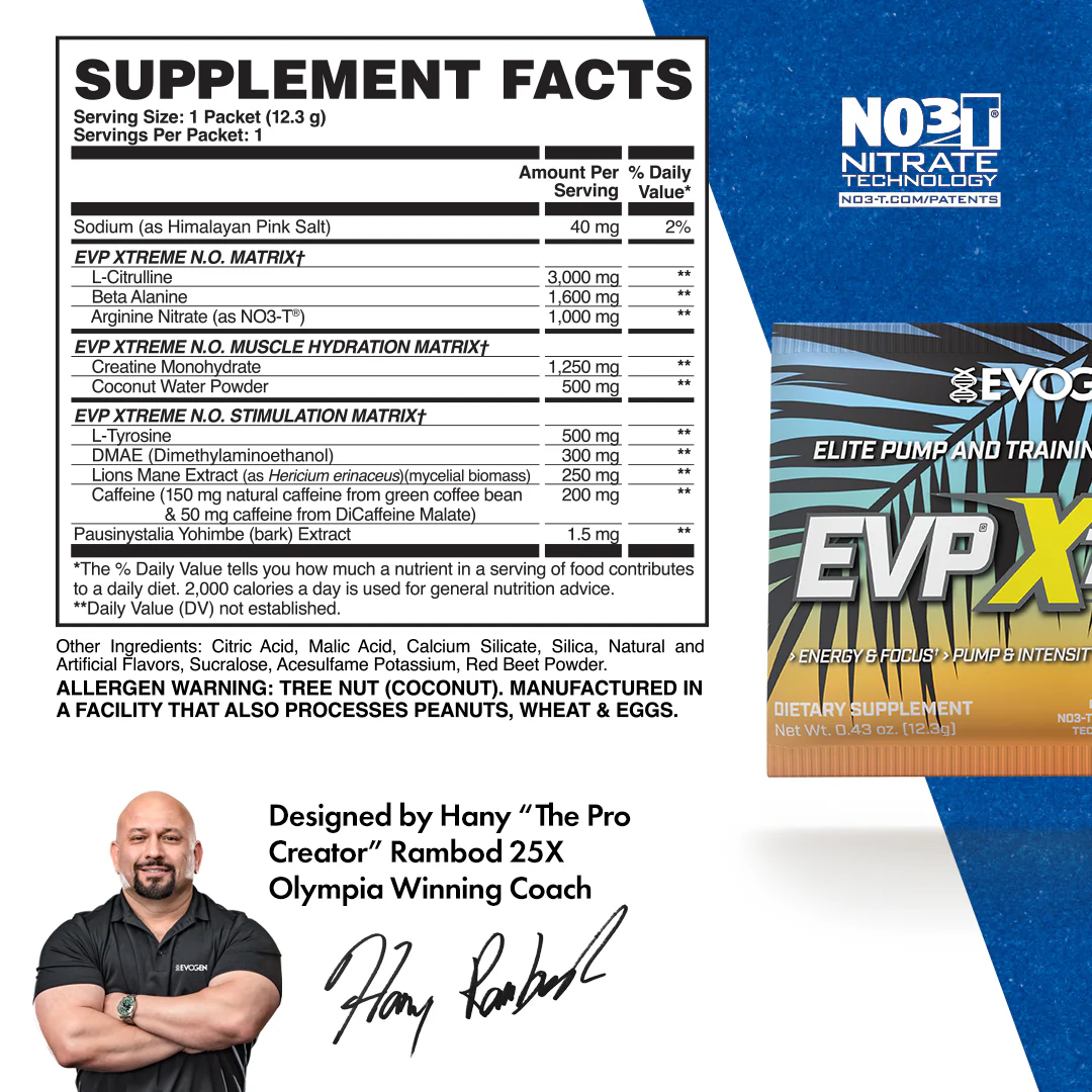 EVP Xtreme N.O. Pre-Workout Travel Packets - Image 6