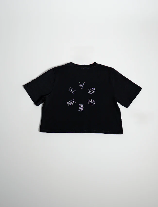 Women's Gothic Crop Tee - Image 3